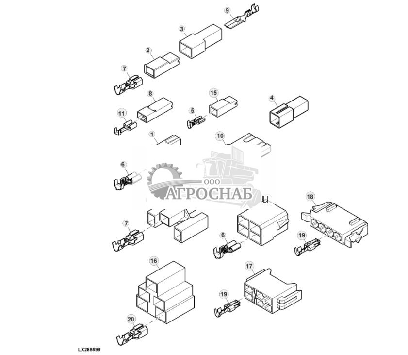 Connectors 1-, 2-, 3-, 4-, 5- and 6- Terminal, Flat - ST865624 671.jpg